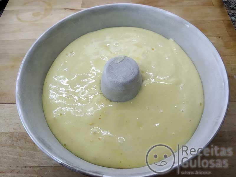 Pão de Ló com apenas 5 ingredientes